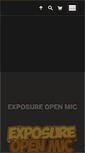 Mobile Screenshot of exposureopenmic.com